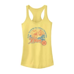 Juniors' Marvel X-Men Xavier Academy Poster Tank Top