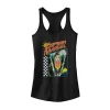 Juniors' Captain Marvel Neon Vintage Space Flight Tank Top