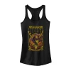 Juniors' Marvel Dark Phoenix Fire Poster Card Tank Top -Marvel Clothing store 3935851