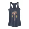 Juniors' Marvel The Mighty Captain Marvel Space Flight Tank Top -Marvel Clothing store 3935862