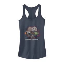 Juniors' Marvel Guardians Of The Galaxy Kawaii Portrait Tank Top