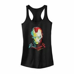 Juniors' Marvel Iron Man Artsy Bust Portrait Tank Top