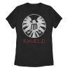 Juniors' Marvel SHIELD Red Letter Logo Tee -Marvel Clothing store 3935961