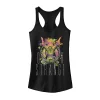 Juniors' Marvel Doctor Strange Gradient Neon Portrait Tank Top -Marvel Clothing store 3935964
