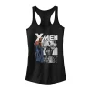 Juniors' Marvel X-Men Wolverine Portrait Panel Logo Tank Top