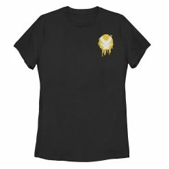 Juniors' Marvel Venomized Iron Man Left Chest Badge Tee