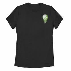 Juniors' Marvel Venomized Groot Left Chest Badge Tee