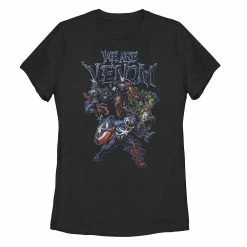 Juniors' Marvel Avengers We Are Venom Portrait Tee