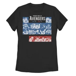Juniors' Marvel Periodic Table Of The Avengers Tee