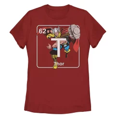 Juniors' Marvel Avengers Thor Element Tee