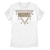Juniors' Marvel Leopard Print Triangle Logo Tee -Marvel Clothing store 4350488