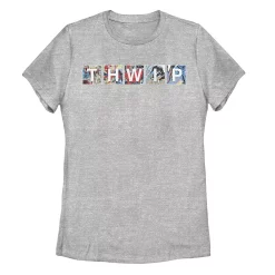Juniors' Marvel Spider-Man Thwip Elements Tee