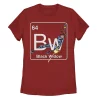 Juniors' Marvel Avengers Black Widow Element Tee