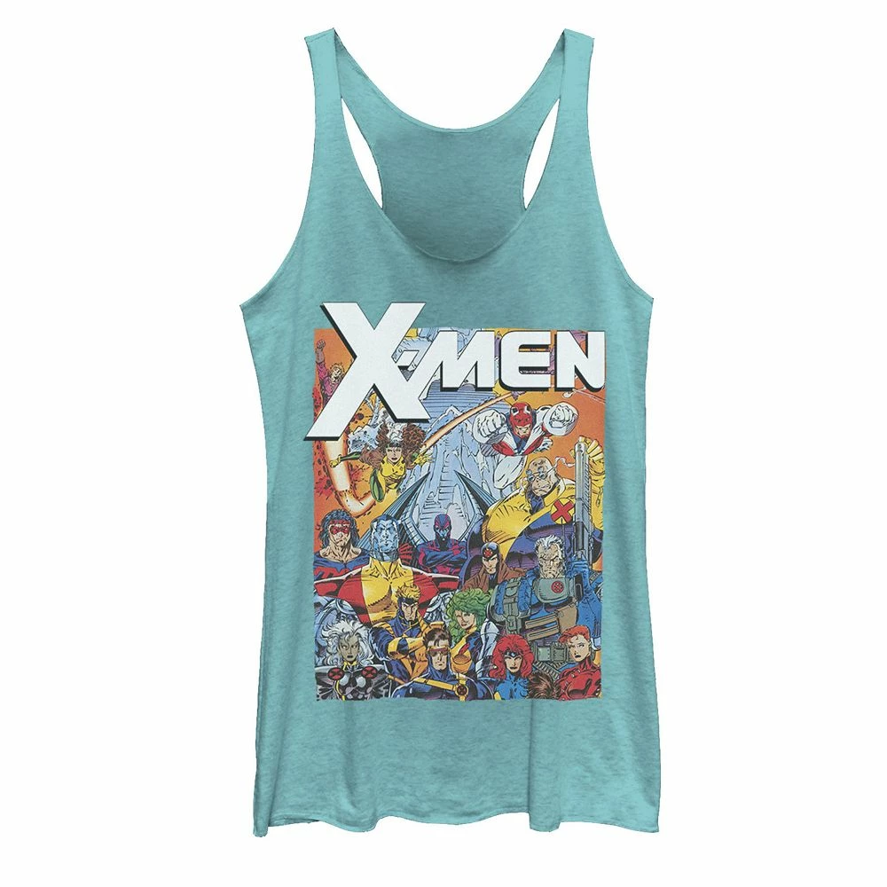 Juniors' Marvel X-Men Classic Vintage Team Nineties Tank Top 3 Juniors' Marvel X-Men Classic Vintage Team Nineties Tank Top