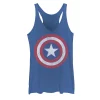 Juniors' Marvel Captain America Classic Shield Graphic Tank -Marvel Clothing store 4630530