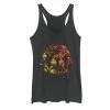 Juniors' Marvel X-Men Character Collage Splatter Gradient Logo Graphic Tank -Marvel Clothing store 4630532