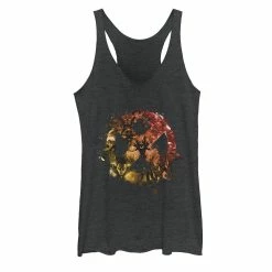 Juniors' Marvel X-Men Character Collage Splatter Gradient Logo Graphic Tank
