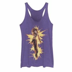 Juniors' Marvel X-Men Phoenix Jean Grey On Fire Graphic Tank