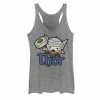 Juniors' Marvel Thor The Mighty Kawaii Cute Jump Graphic Tank -Marvel Clothing store 4630546