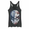 Juniors' Marvel Spider-Man American Flag Vintage Graphic Tank -Marvel Clothing store 4630559 Black Heather