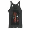 Juniors' Marvel Deadpool Faded Paint Face Graphic Tank -Marvel Clothing store 4631114
