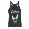 Juniors' Marvel Venom Face Close Up Graphic Tank -Marvel Clothing store 4631125