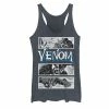 Juniors' Marvel Venom Comic Book Illustrations Panel Graphic Tank -Marvel Clothing store 4631127
