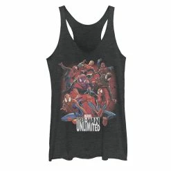 Juniors' Marvel Spider-Man Unlimited Group Shot Graphic Tank