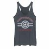 Juniors' Marvel Avengers Earth's Mightiest Captain America Logo Graphic Tank -Marvel Clothing store 4631164