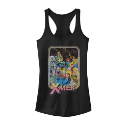 Juniors' Marvel X-Men Comic Group Shot Tank Top