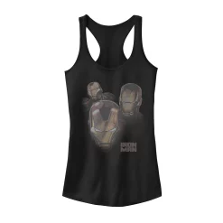 Juniors' Marvel Iron Man Jumbo Logo Tank Top