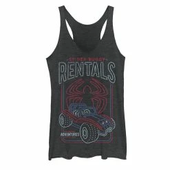 Juniors' Marvel Spider-Man Retro Spider-Buggy Rentals Tank Top