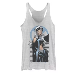 Juniors' Marvel X-Men The Storm of the Century Pose Tank Top
