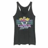 Juniors' Marvel Captain Marvel Action Pose Retro Tank Top -Marvel Clothing store 4631346
