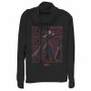 Juniors' Marvel What If Doctor Strange Supreme Text Stack Cowl Neck Graphic Pullover -Marvel Clothing store 5528072