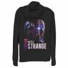 Juniors' Marvel What If Doctor Strange and Watcher Poster Cowl Neck Graphic Pullover -Marvel Clothing store 5528099