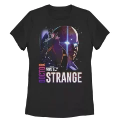 Juniors' Marvel What If Doctor Strange and Watcher Poster Graphic Tee