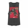 Juniors' Marvel What If Captain America Zombie Cover Muscle Tank -Marvel Clothing store 5528285