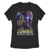 Juniors' Marvel What If Captain America and Watcher Zombie Poster Tee -Marvel Clothing store 5528297