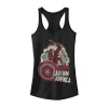 Juniors' Marvel What If Captain America Zombie Burst Poster Tank