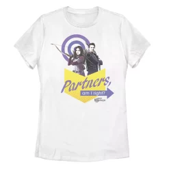 Juniors' Marvel Hawkeye Partners "Am I Right?" Tee