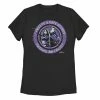 Juniors' Marvel Hawkeye & Kate Bishop Purple Circle Portrait Tee -Marvel Clothing store 5528316